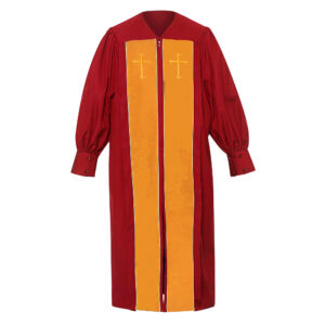 Pulpit Choir Robe In Scarlet Red