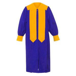 Classic Choir Robe Gathered Sleeves In Royal Blue