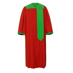 Patriot Choir Robe – Frontal Sleeves In Scarlet Red