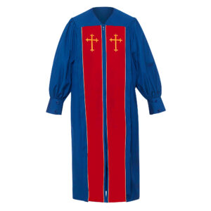 Pulpit Choir Robe In Royal Blue