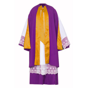 Roman – Style Mantelleta In Purple