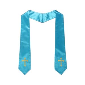 Choir Stoles with Latin Cross Embroidery