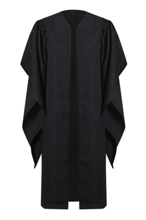 UK & AUS Deluxe BA Cap Gown & Tassel | Fluted Back And Shoulder