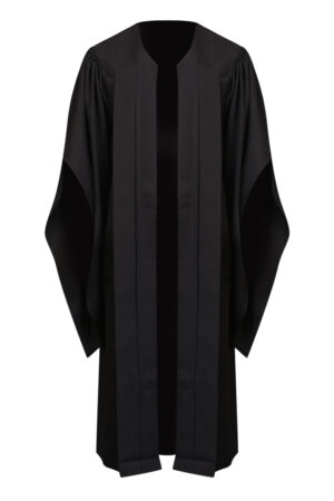 UK & AUS Economy BA Cap Gown & Tassel | Gathered Back And Shoulder