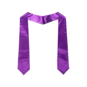 Purple Graduation stoles - Purple College & High School Stoles