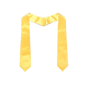 Yellow Gold Graduation stoles – Yellow Gold college & High School Stoles