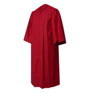 Maroon Red Primary School Graduation Gown with Elasticated Cap Set