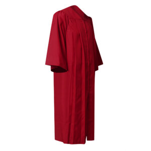 Economy Maroon Red Graduation Gown and Elasticated Cap